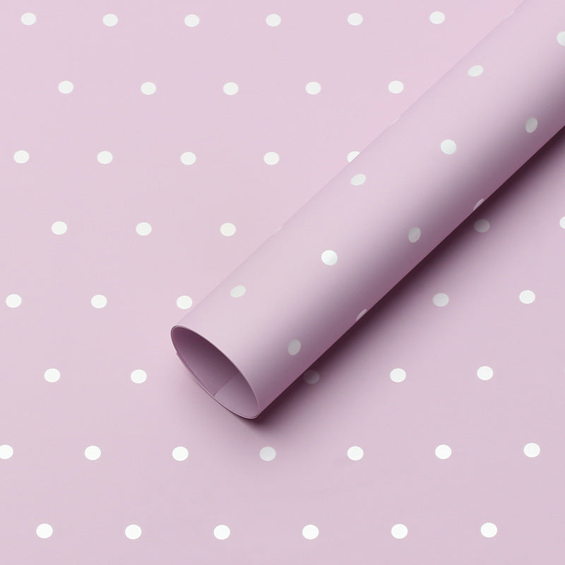 Polka Dot Elegant Wrapping Paper - 20 Sheets