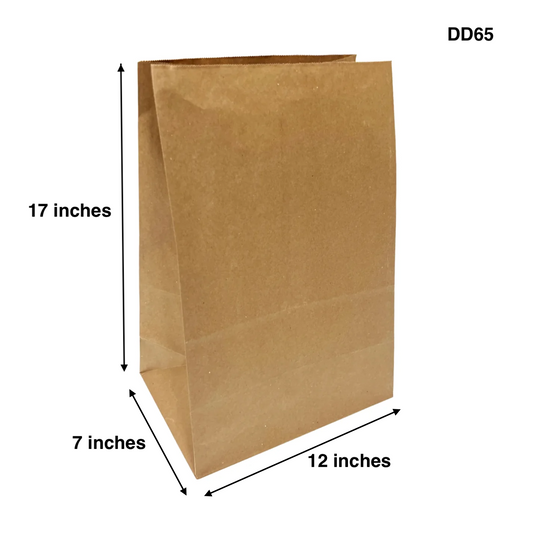 300pcs DD65 Grocery Bags 12x7x17 inches – main