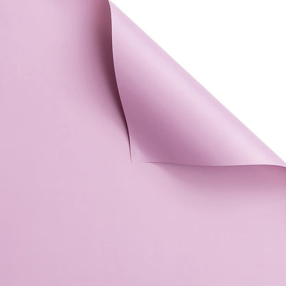 Korean First Love Solid Color Elegant Wrapping Paper – 20 Sheets