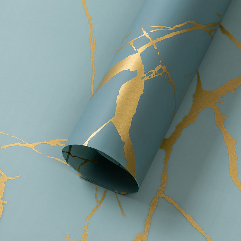 Best Selling Gold Marble Wrapping Paper - 5 Sheets