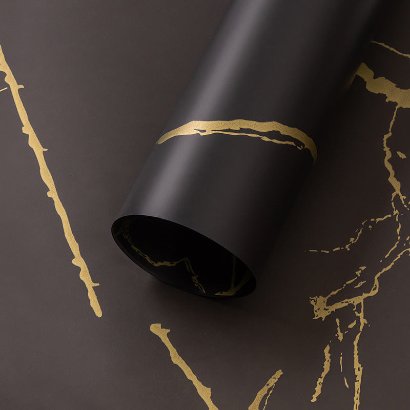 Best Selling Gold Marble Wrapping Paper - 5 Sheets