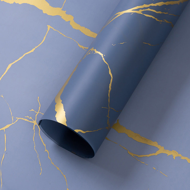 Best Selling Gold Marble Wrapping Paper - 5 Sheets