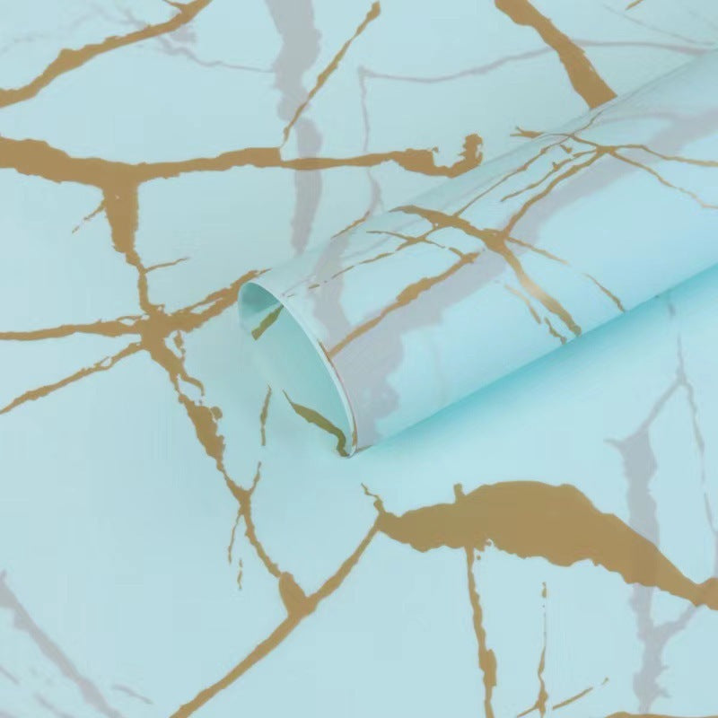 Best Selling Gold Marble Wrapping Paper - 5 Sheets