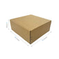 10" x 10" x 4" - Kraft Mailer Boxes Self-Seal Tape - Bundle of 40 - KIS PAPER - 1265 – main