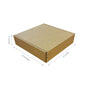 12" x 12" x 3" - Kraft Mailer Boxes Self-Seal Tape - Bundle of 40 - KIS PAPER - 1271 – main