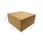 12" x 12" x 6" - Kraft Mailer Boxes Self-Seal Tape - Bundle of 40 - KIS PAPER - 1272 – main