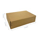 12" x 8" x 3" - Kraft Mailer Boxes Self-Seal Tape - Bundle of 40 - KIS PAPER - 1268 – main