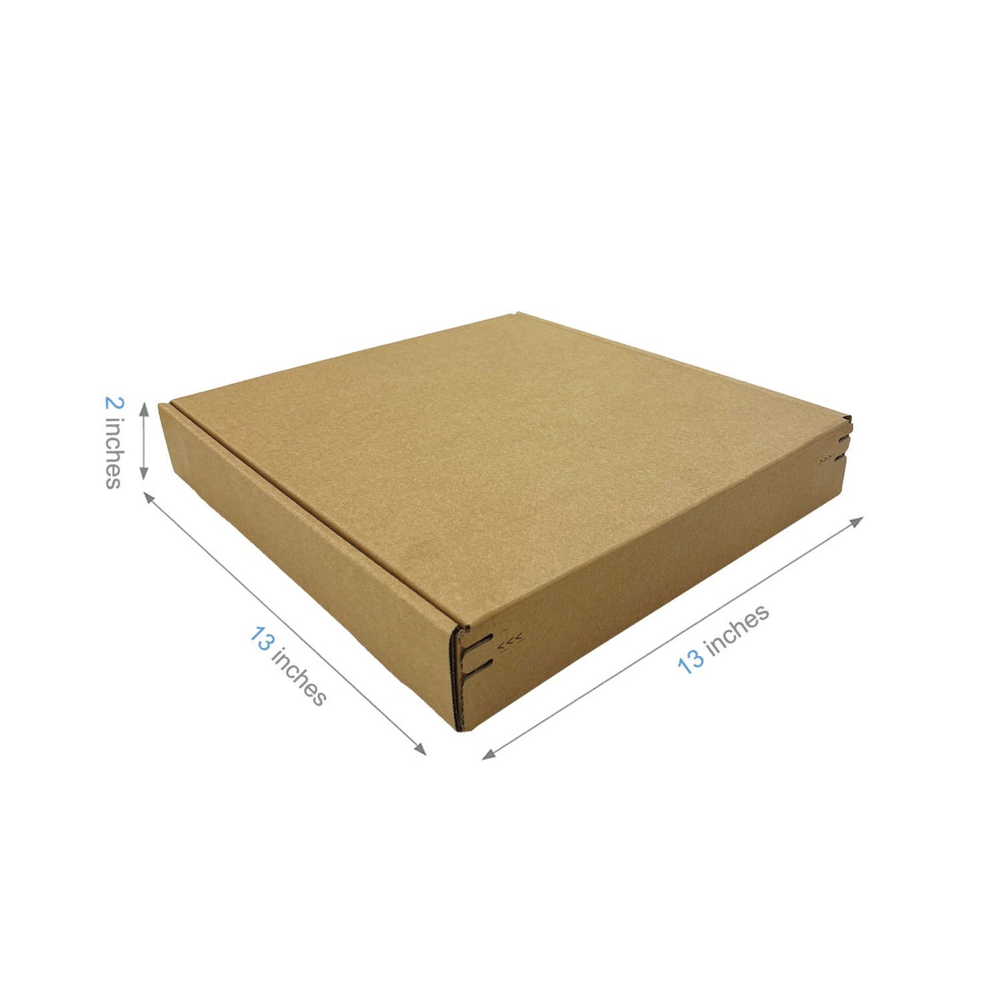 13" x 13" x 2" - Kraft Boxes Self-Seal Tape - Bundle of 40 - KIS PAPER - 1275 – main