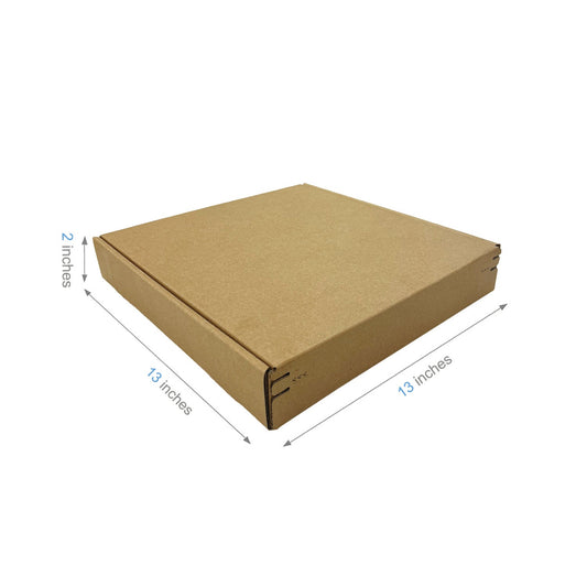 13" x 13" x 2" - Kraft Boxes Self-Seal Tape - Bundle of 40 - KIS PAPER - 1275 – main