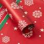 New Waterproof Christmas Wrapping Paper Snowflake - 20 Sheets