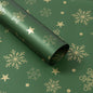 New Waterproof Christmas Wrapping Paper Snowflake - 20 Sheets