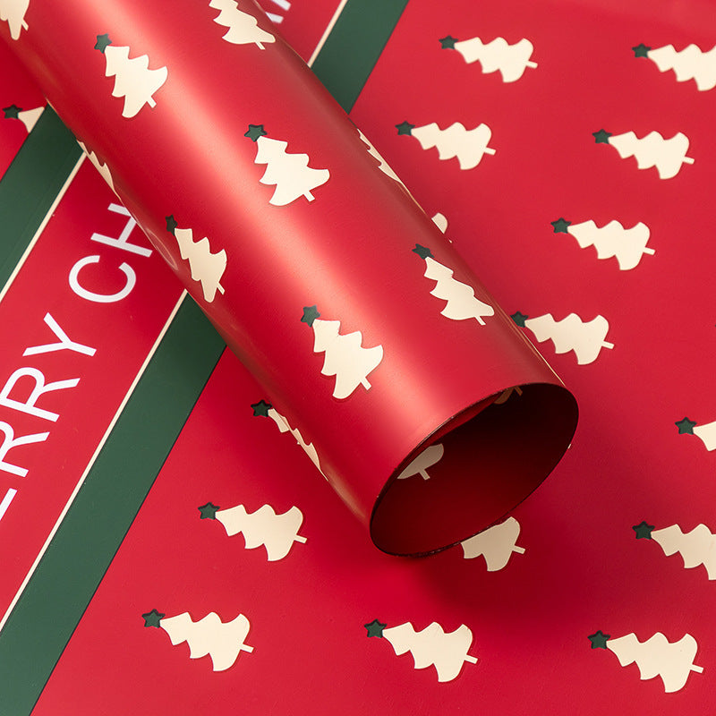 New Waterproof Christmas Wrapping Paper Tree&Gift - 20 Sheets