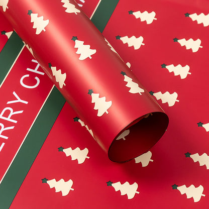 New Waterproof Christmas Wrapping Paper Tree&Gift - 20 Sheets