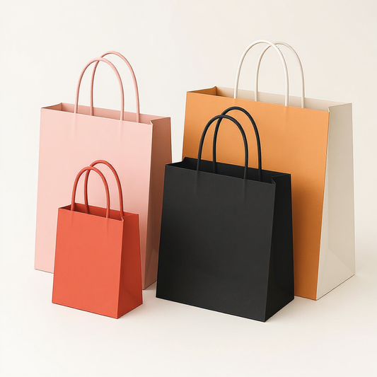 Colour paper bag